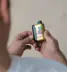 nicotine ecig device in hands