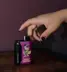 nicotine ecig device in hands