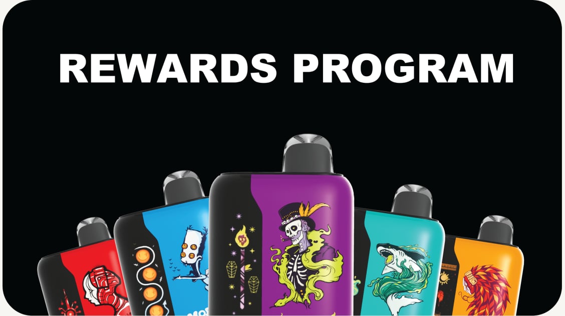Rewards Program — the Hometown Hero Vapor flavor lineup