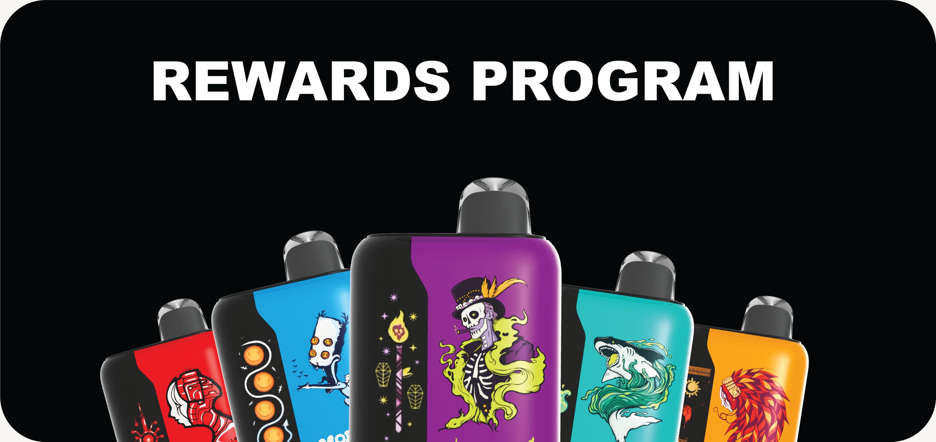 Rewards Program — the Hometown Hero Vapor flavor lineup